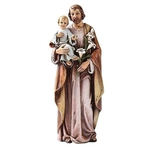 St. Joseph with Baby Jesus, 6.25”